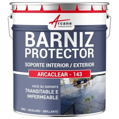 Imagen de Barniz de protección para resina y azulejos: ARCACLEAR TRÁFICO 10 kg ARCANE INDUSTRIES