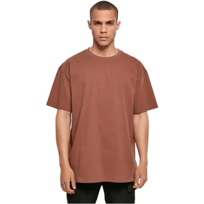 Imagen de Build Your Brand BY102 Heavy Oversize tee T Shirt, Bark, XS Men&#039;s
