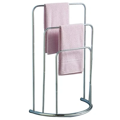 Imagen de Bath Vida Toallero Curvado de 3 Niveles, Accesorio baño, Metal, Cromado