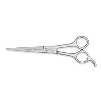 Imagen de 3 Claveles Mega Tijeras Para El Cabello De Corte, color Brillo, 7.5&quot;