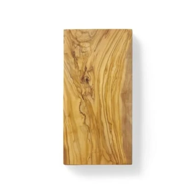 Imagen de HENDI Tabla de Servir, Madera Olivo, Cortar, Madera, Desayunos, Chuletas, Cocina, Tapas, Rectangular, aprox. 300x150x(H)18mm