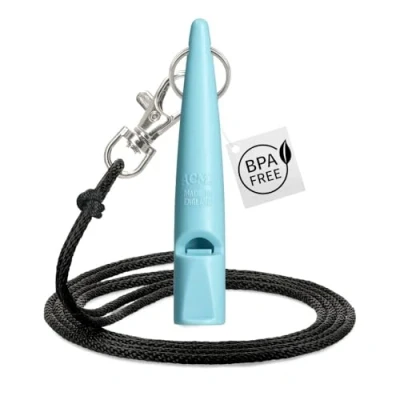 Imagen de ACME Silbato para Perros 211,5 con Cinta de Original Inglaterra Ideal el Entrenamiento Material Robusto Frecuencia estandarizada Fuerte y Gran Alcance