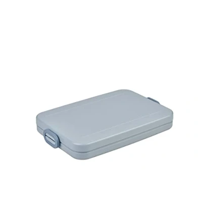 Imagen de Mepal Lunchbox take a break flat Brotdose Für die Laptoptasche bis 4 butterbrote Spülmachinenfest 800 ml Nordic blue