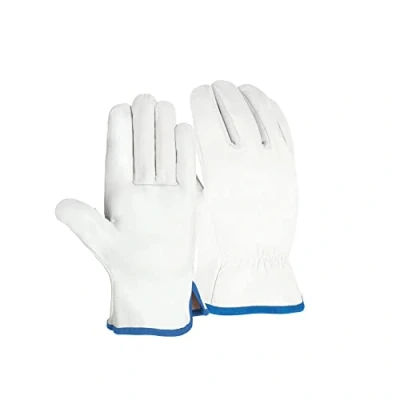 Imagen de DOJA Barcelona Guantes Trabajo Piel Cuero 24 Pares Talla 9 / L de Seguridad Proteccion Uso Agrícola, Cadenas Montaje, Refinerías y Ferrocarriles