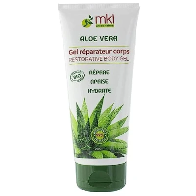 Imagen de MKL Green Nature Aloe Vera Gel Reparador Cuerpo &amp; Cabello 200 ml