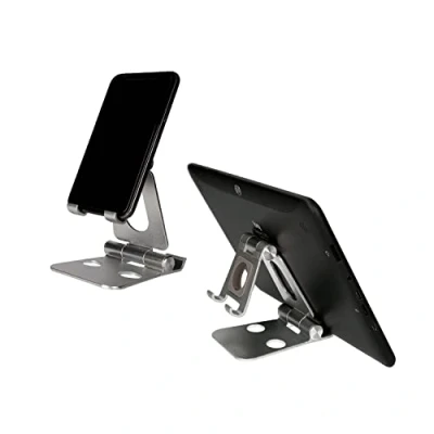 Imagen de KSIX smart your tech Soporte Escritorio para movil, Tablet y smartwatch, Rotación: 360, Material Aluminio