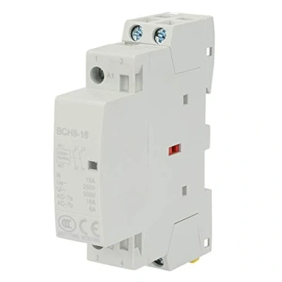 Imagen de Contactor AC, 2P 1NO 1NC 16A 220V / 230V 50 60HZ Carril Din Ahorro de energía del hogar