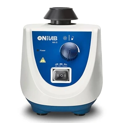 Imagen de ONiLAB Mezclador Vortex de Laboratorio con Inicio Táctil y Modos Continuos, para Tubos,Esmalte Uñas,Adhesivos Pestañas Pinturas Hobby,0 3000RPM