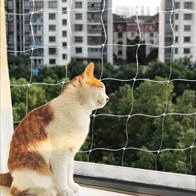 Imagen de Ancecos Red para Gatos Balcones, Trasparent, 2 x 1,5 m