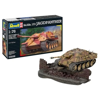 Imagen de Revell SD.Kfz. 173 Jagdpanther Panzer Maqueta Kit de Construcción, Escala 1:76, Multicolor (03232)