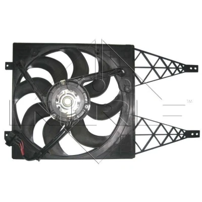 Imagen de NRF 47411 Ventilador de radiador 390 12 250/60 con bastidor (armazón) SEAT: Ibiza 3, Córdoba II Berlina, VOLKSWAGEN: Polo IV Hatchback