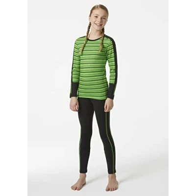 Imagen de Helly Hansen Junior Unisex Jr Graphic Lifa Merino Set, Azul Brillante, 16