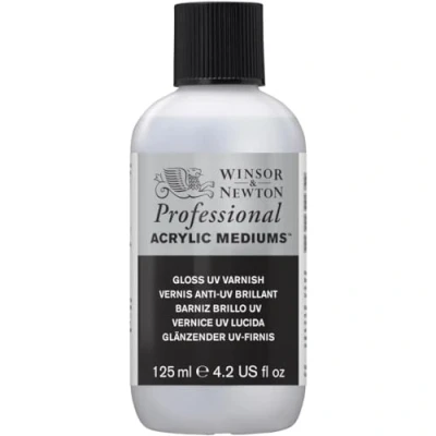 Imagen de Winsor &amp; Newton Pam Barniz brillante UV 125 ml