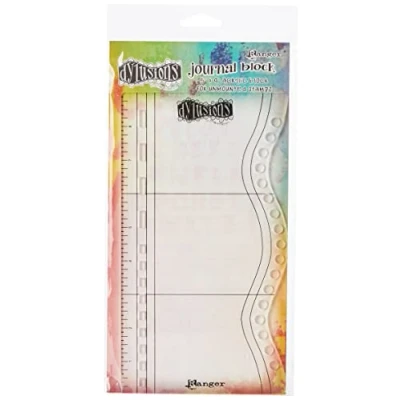 Imagen de Ranger Dylusions Bloque de diario (12,7 x 22,8 cm), material sintético, 26,8 14,5 0,4 cm