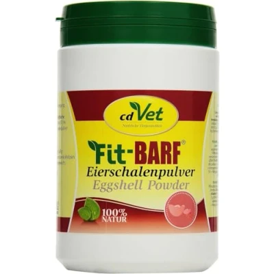 Imagen de cdVet Naturprodukte Fit BARF polvo de cáscara huevo 1 kg Perros y gatos fuente animal calcio altamente utilizable 100% minerales, oligoelementos, vitaminas alimentación cruda