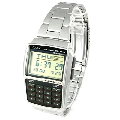 Imagen de Casio DBC 32D 1ADF Reloj (Reloj de pulsera, Resina, Negro, Acero inoxidable, Resina)