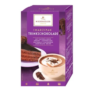 Imagen de Niederegger Chocolate Bebible Estilo Mazapán, 10 Bolsas Individuales 25 g, 250 g