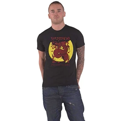 Imagen de Rock Off Trade Wu Tang Clan T Shirt Inferno Band Logo Nuevo Oficial De Los Hombres Azul Size XL