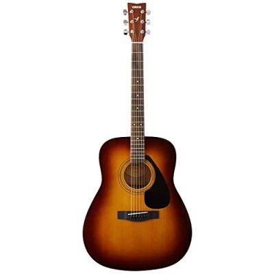 Imagen de Yamaha F310 Guitarra Acústica Folk 4/4 de madera, 63.4 cm, 25 pulgadas, 6 cuerdas metálicas, color Marrón (Tobacco Brown Sunburst)