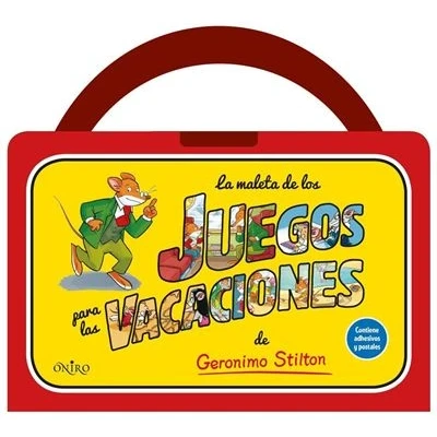Imagen de La maleta de los juegos para las vacaciones Geronimo Stilton