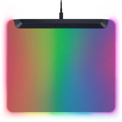 Imagen de Razer Firefly V2 Pro Alfombrilla de ratón para Juegos con retroiluminación RGB Puerto USB Integrado (iluminación LED 15 Zonas, Superficie Textura micrograbada) Negro
