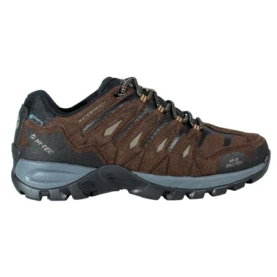 Imagen de Hi Tec Corzo Low WP Botas Trekking Hombre, Zapatillas Trekking, Impermeables, Transpirables, Ajuste Seguro, duraderas, cómodas, protección Adicional, excelente tracción, Ideales para Senderismo
