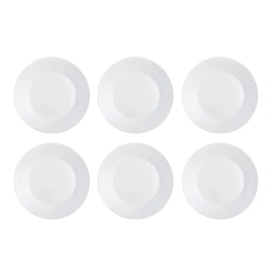 Imagen de Luminarc Harena 6 Plato Presentación Opal 27cm Blanco