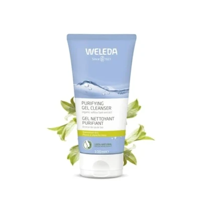 Imagen de Weleda Gel Limpiador Purificante, Limpia los Poros, Evita la Aparición de Imperfecciones, Reduce Exceso Sebo, Ingredientes Naturales, Vegana, Piel Mixta a Grasa 100 ml