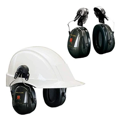 Imagen de 3M PELTOR Optime II Orejeras para casco Verdes 30 dB (1 orejera/caja), H520P3E 410 GQ 01