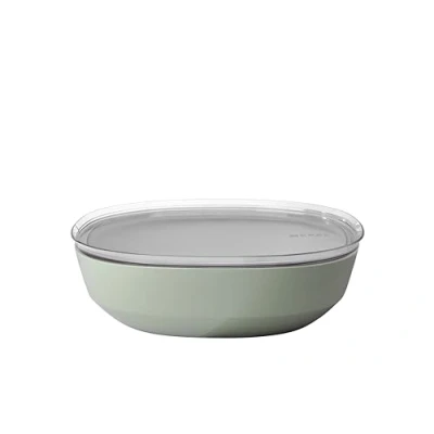 Imagen de Mepal Cuenco para servir con tapa Silueta Apto lavavajillas y microondas Plato ensaladas Platos tapas Vajilla 4000 ml Nordic sage