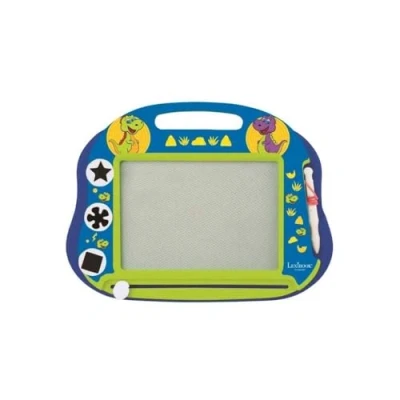 Imagen de Lexibook Dinosaur Tablero de Dibujo magnético mágico Multicolor Dinosaurio, Juguete Creativo artístico Muchachos, Pluma la Aguja y Sellos, Azul, Color, Medium