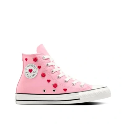 Imagen de Converse Chuck Taylor ALL STAR Unisex Zapatillas altas para niños, Talla: 37, Lt jellyfish jitter/red/egret Zapatos
