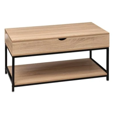 Imagen de Mesa de centro elevable aliaj con compartimento interno