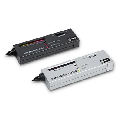 Imagen de cultj Diamond Selector II + Moissanite/Diamond Tester Diamanttester Schmucktester Schmucktester, Hochpräzise professionelle Praxis Schmuck Moissant Tester, Jewelry Gems Tool