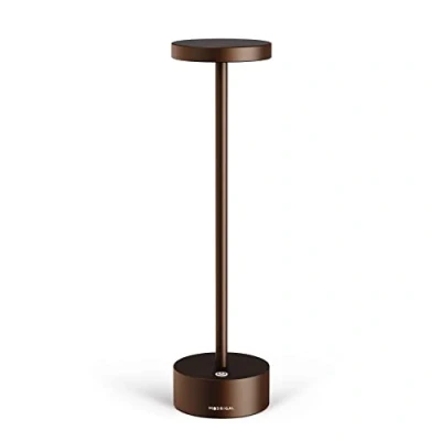 Imagen de Nuevo Stiletto IP54 Interior/Exterior USB C Lámpara de mesa LED inalámbrica recargable Luz regulable en 2 intensidades Hogar y restaurante