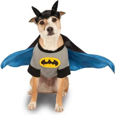 Imagen de Rubies Disfraz de Batman para mascota, Talla S perro ( 887835 S)