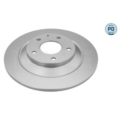 Imagen de MEYLE 35 15 523 0017/PD Disco de freno Eje trasero 303 10 5 114,3 macizo revestido láminas zinc MAZDA: CX I, 30, II