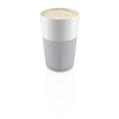 Imagen de Eva Solo Latte Macchiato Cup Marble Grey 360 ml 2 Pieces