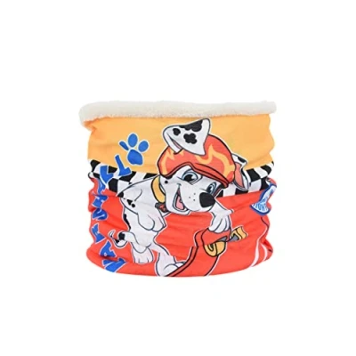 Imagen de Sun City Paw Patrol Bufanda para niños, diseño de Patrulla Canina, Blanco, talla única