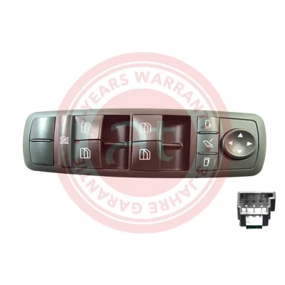 Imagen de at autoteile germany at11848 Interruptor, elevalunas Delante, izquierda MERCEDES BENZ: Clase ML, R, GL