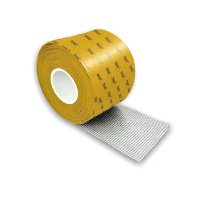 Imagen de Cinta autoadhesiva De Reparación mosquiteras Ultraclear, altamente transparente Rápida Rasgaduras, Adhesivo Invisible Tesa Premium (50 mm x 5 m)