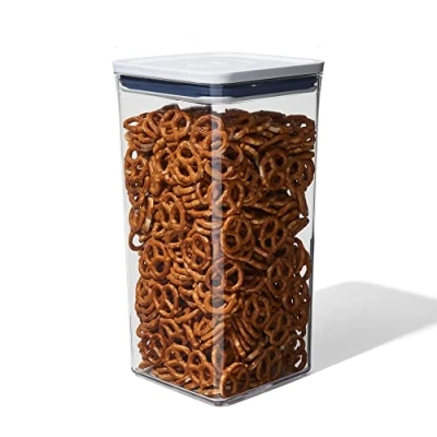 Imagen de OXO Good Grips POP Recipiente para alimentos, Tarro de cocina hermético y apilable Adecuado guardar aperitivos, pienso mascotas mucho más. Tamaño 5.7 litros