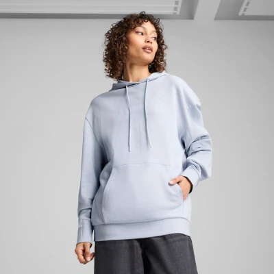 Imagen de Puma Relaxed FIT Jersey con capucha, Mujer, Talla: XS, Cool weather