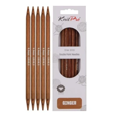 Imagen de KnitPro Alfileres para Tej, Madera, Colores Variados, 6,5 mm, 5