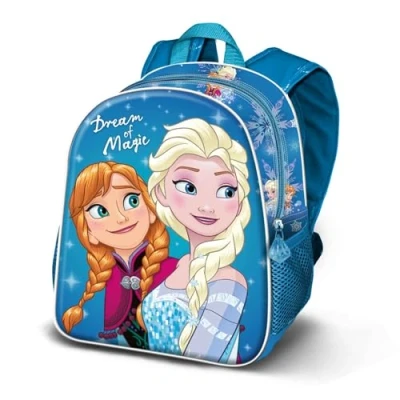 Imagen de Disney Mochila Basic, 31 x 39 cm, Capacidad 18.2 L, Azul Frozen 2