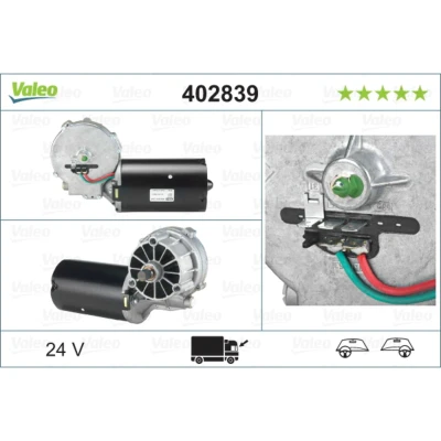 Imagen de VALEO ORIGINAL PART 402839 Motor del Limpiaparabrisas para dirección izquierda/derecha