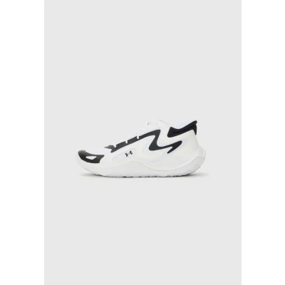 Imagen de Under Armour UA Jet &#039;25, Zapatillas Unisex Adulto, Blanco Negro Negro, 48.5 EU