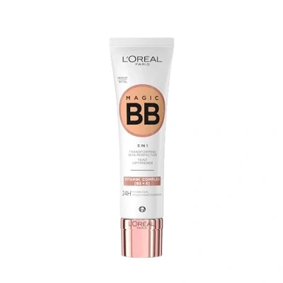 Imagen de L&#039;Oreal Paris Make up Designer BB Cream C&#039;est Magic, Tono Medio 04, 30 ml (Paquete de 1)