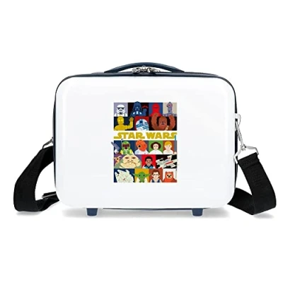 Imagen de Star wars The Child Characters Neceser Adaptable Blanco 29x21x15 cms Rígido ABS 9,14L 0,8 kgs