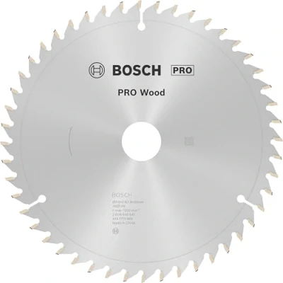 Imagen de Bosch Professional 2 608 640 641 Hoja de sierra circular Optiline Wood 216 x 30 2,8 mm, 48 (pack 1)